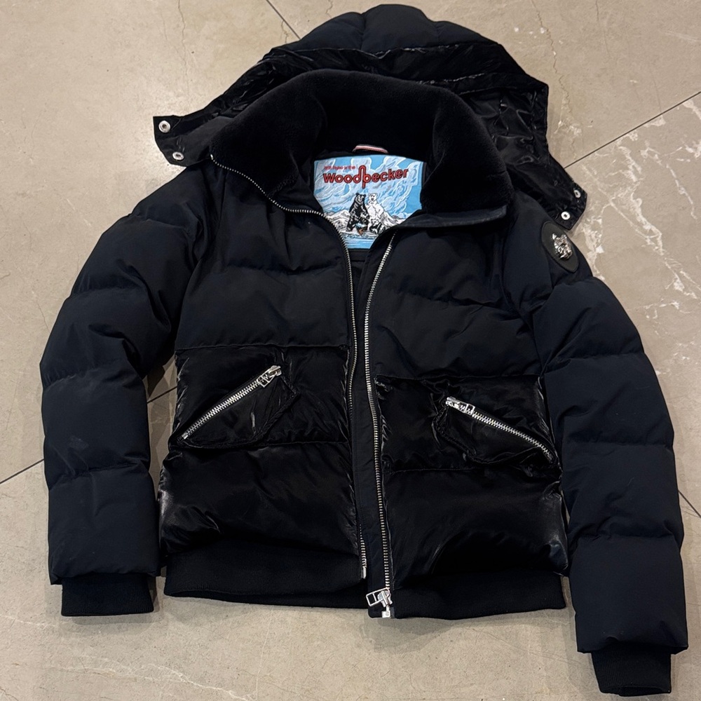 Woodpecker coat. Sz s